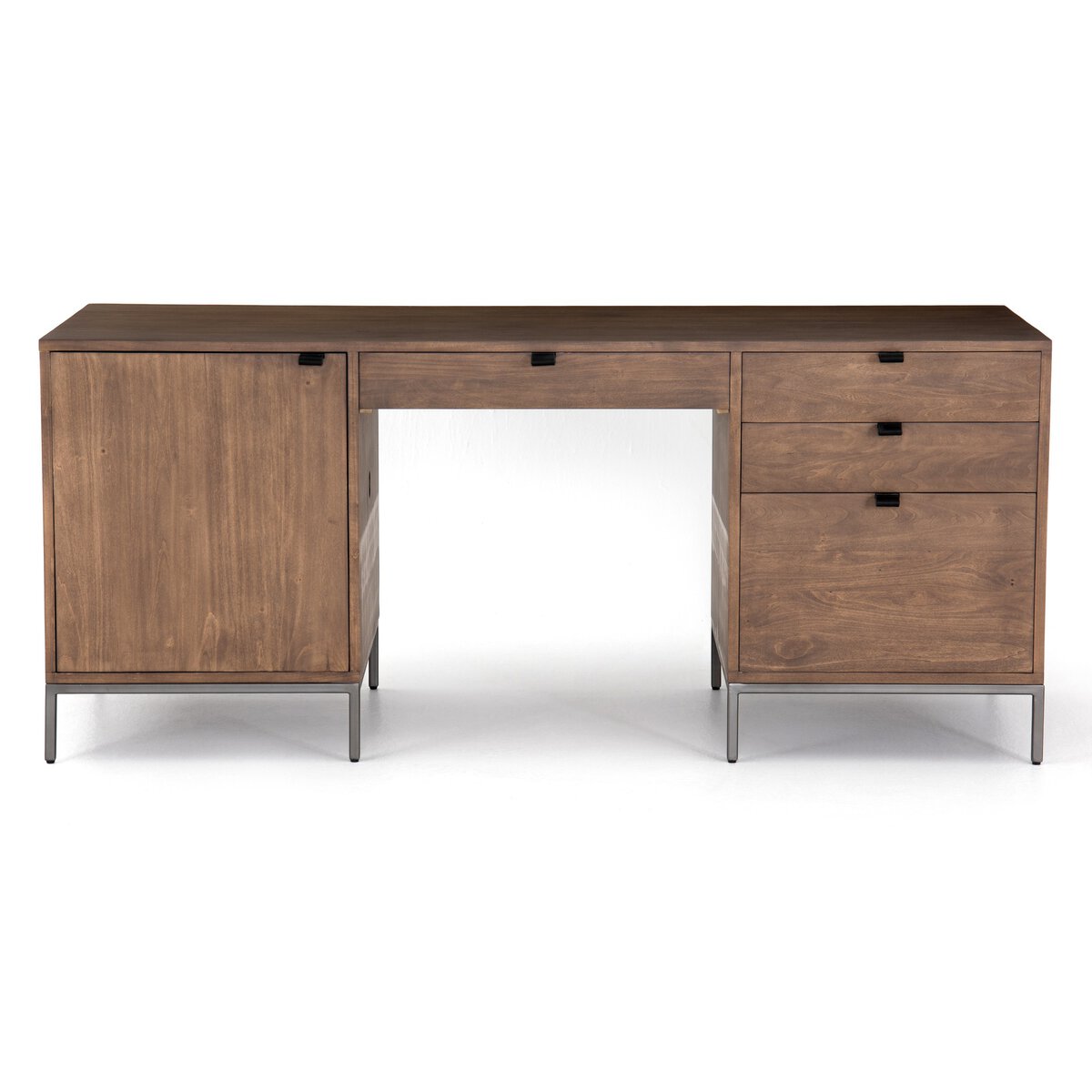 Trey Executive Desk - Auburn Poplar