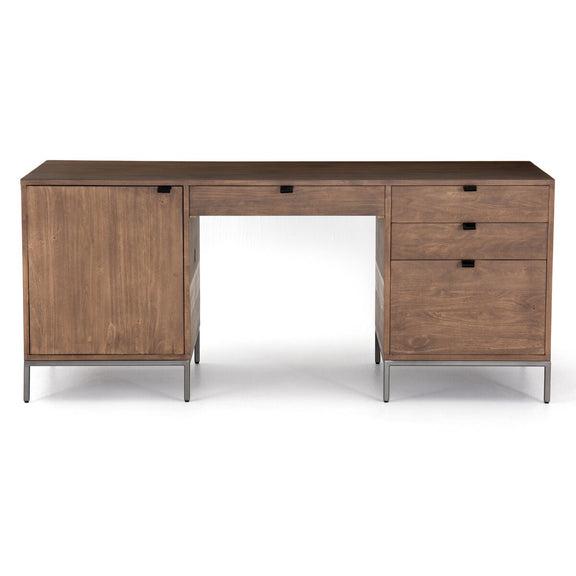 Trey Executive Desk - Auburn Poplar