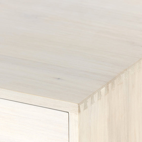 Trey Executive Desk - Dove Poplar