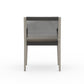 Sherwood Outdoor Dining Armchair, Weathered Grey - Faye Sand