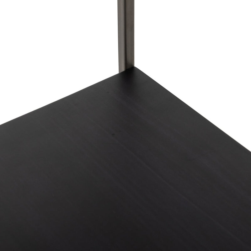 Trey Modular Wall Desk - Black Wash Poplar