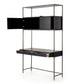 Trey Modular Wall Desk - Black Wash Poplar