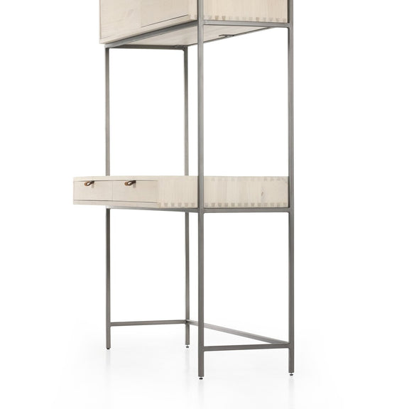 Trey Modular Wall Desk - Dove Poplar