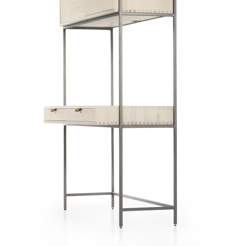 Trey Modular Wall Desk - Dove Poplar
