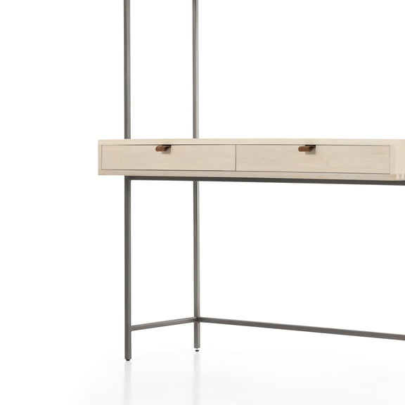 Trey Modular Wall Desk - Dove Poplar