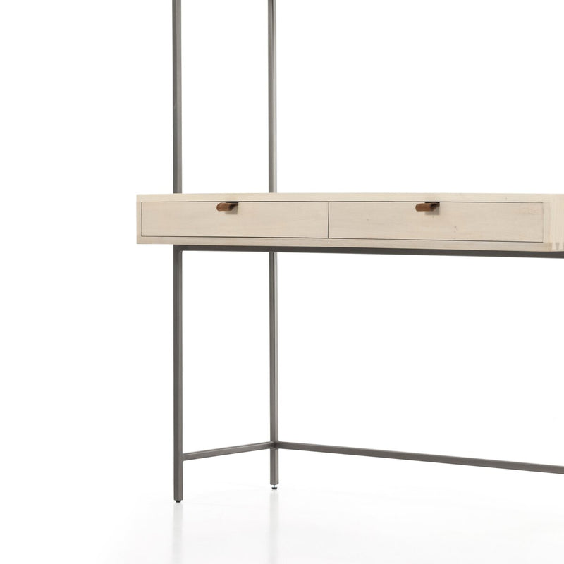 Trey Modular Wall Desk - Dove Poplar