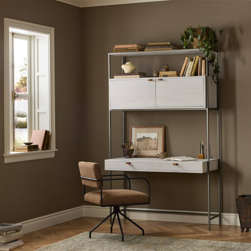 Trey Modular Wall Desk - Dove Poplar