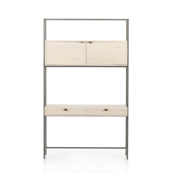 Trey Modular Wall Desk - Dove Poplar