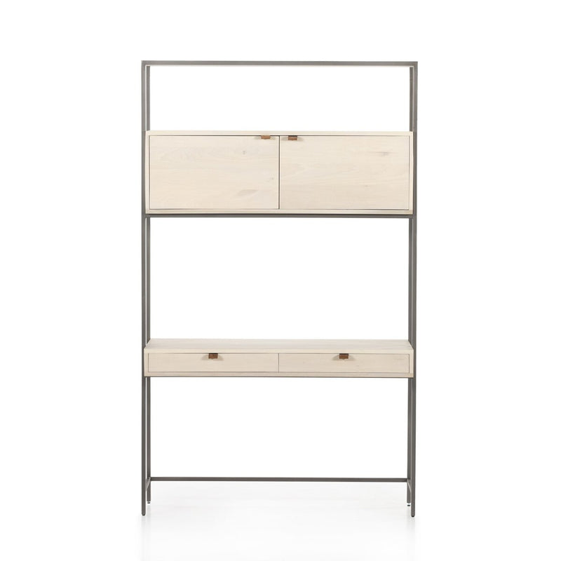 Trey Modular Wall Desk - Dove Poplar