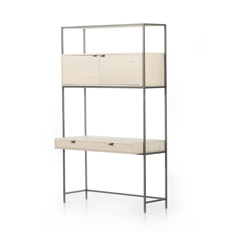 Trey Modular Wall Desk - Dove Poplar
