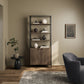 Trey Modular Wide Bookcase - Auburn Poplar