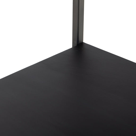 Trey Modular Wide Bookcase - Black Wash
