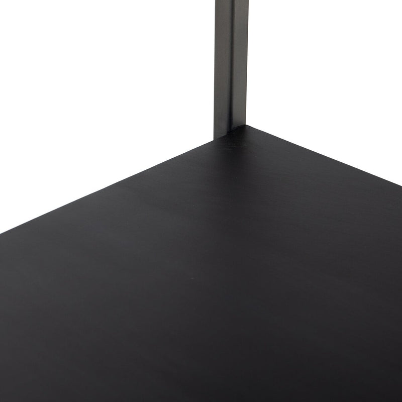 Trey Modular Wide Bookcase - Black Wash