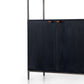 Trey Modular Wide Bookcase - Black Wash