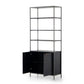 Trey Modular Wide Bookcase - Black Wash