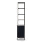 Trey Modular Wide Bookcase - Black Wash