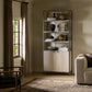 Trey Modular Wide Bookcase - Dove Poplar
