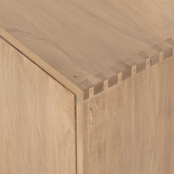 Isador Media Console - Dry Wash Poplar