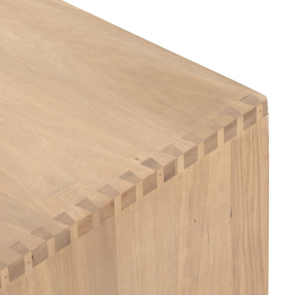 Isador Media Console - Dry Wash Poplar