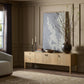 Isador Media Console - Dry Wash Poplar
