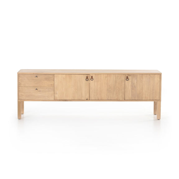 Isador Media Console - Dry Wash Poplar