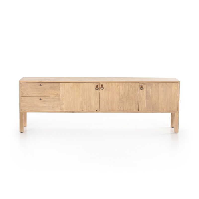 Isador Media Console - Dry Wash Poplar