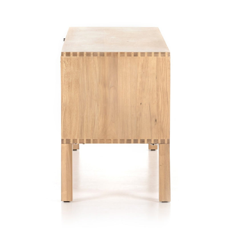 Isador Media Console - Dry Wash Poplar