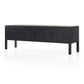 Isador Media Console - Black Wash Poplar