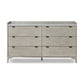 Viggo 6 Drawer Dresser - Vintage White Oak