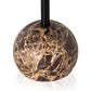 Viola Accent Table - Merlot Marble