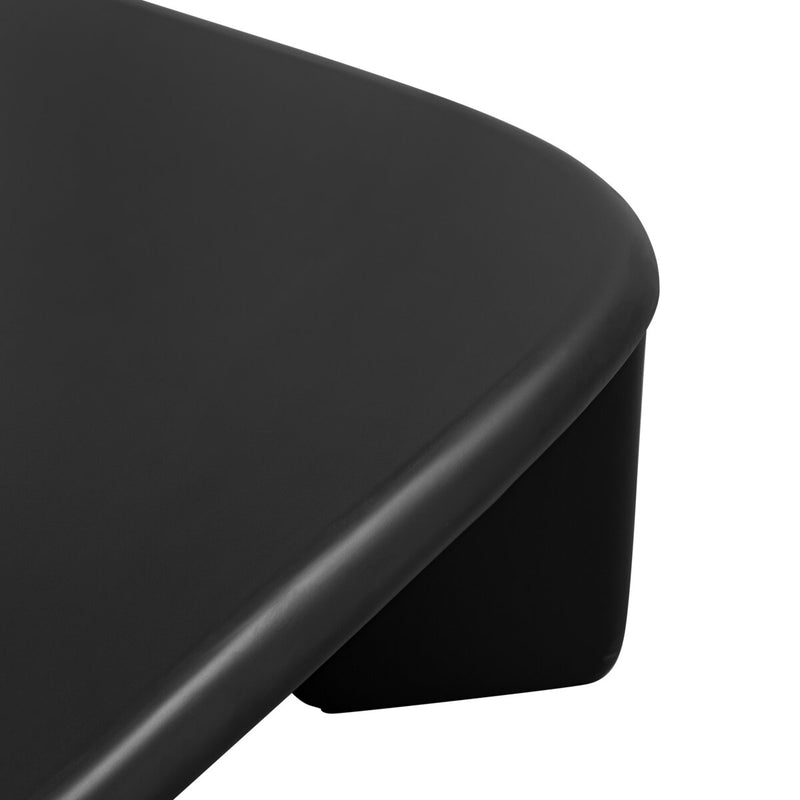 Dante Coffee Table - Black Concrete