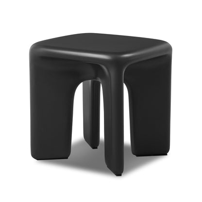 Dante End Table - Black Concrete