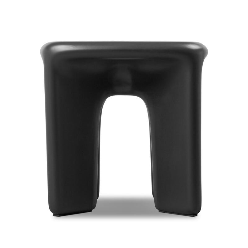 Dante End Table - Black Concrete