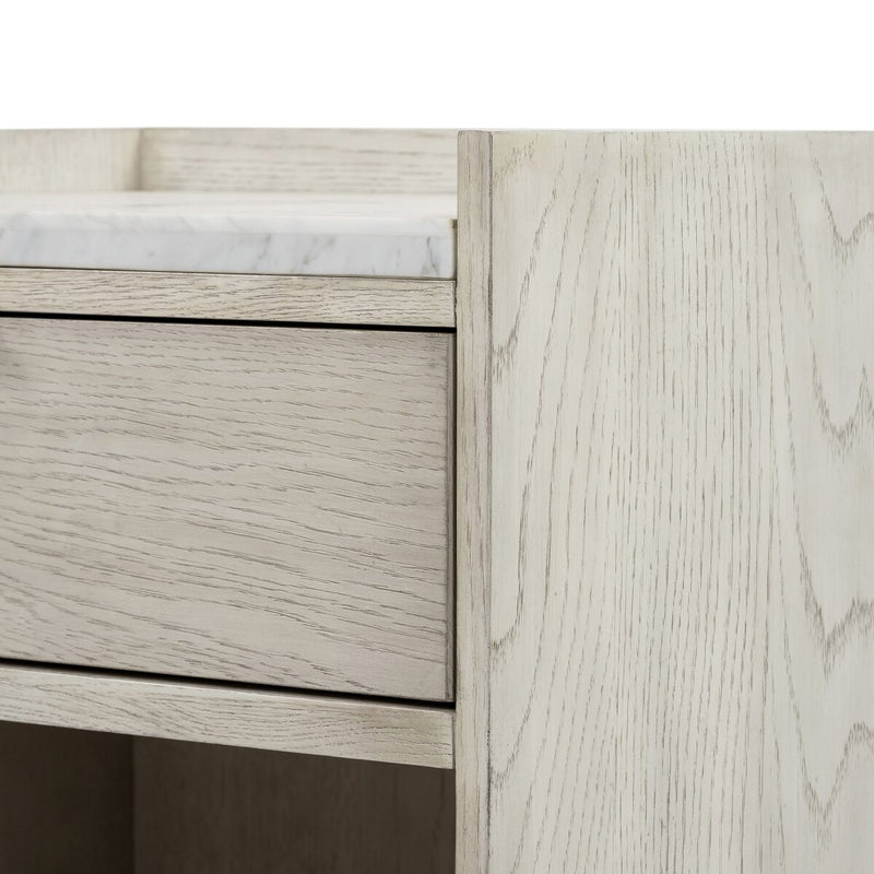 Viggo Nightstand - Italian White Marble