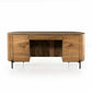 Lunas Executive Desk - Gold Guanacaste