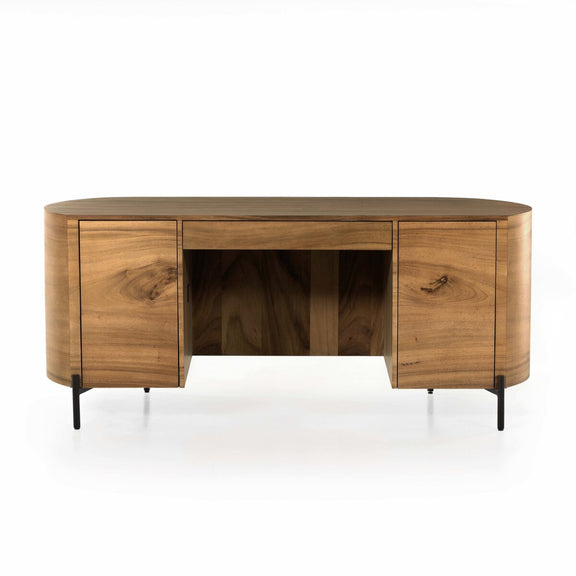 Lunas Executive Desk - Gold Guanacaste
