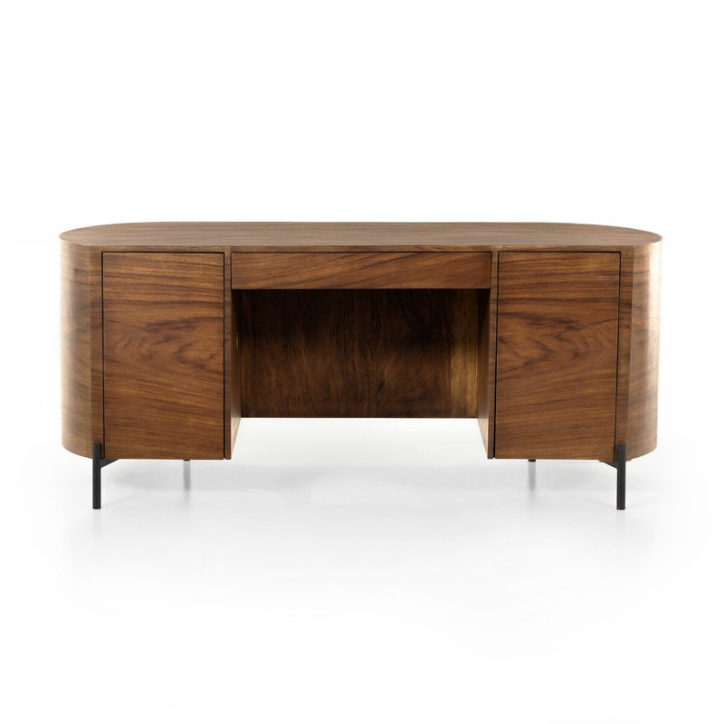Lunas Executive Desk - Caramel Guanacaste