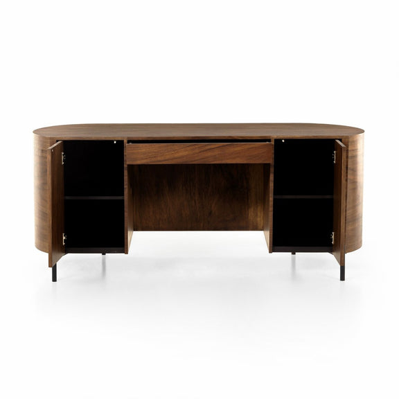Lunas Executive Desk - Caramel Guanacaste