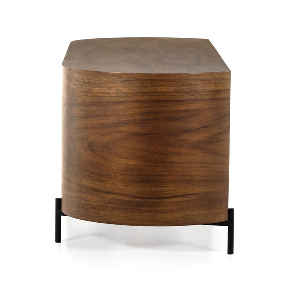 Lunas Executive Desk - Caramel Guanacaste