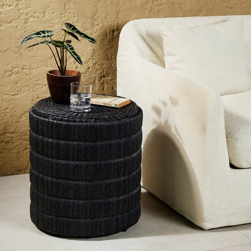 Madura End Table - Vintage Coal