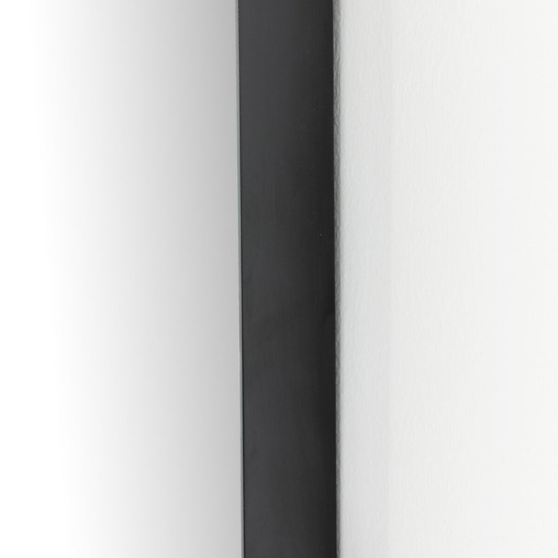 Georgina Small Mirror - Iron Matte Black