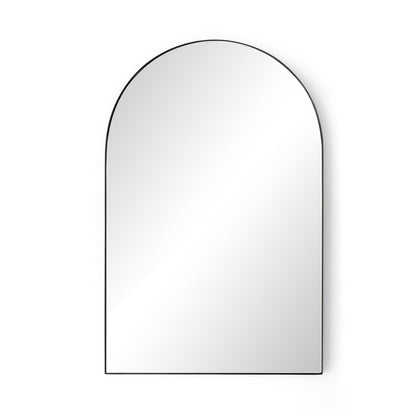 Georgina Small Mirror - Iron Matte Black