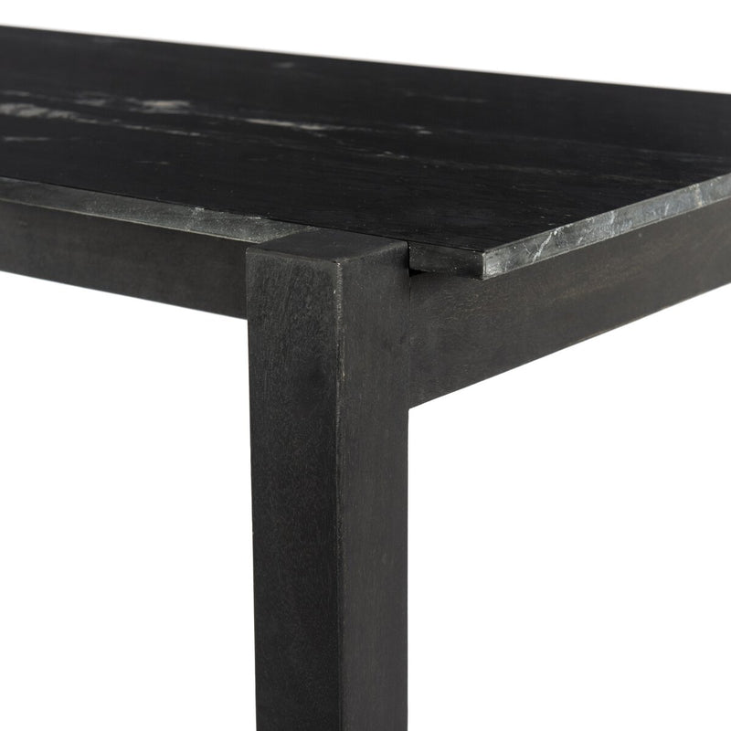Scout Bar + Counter Table - Worn Black Mango