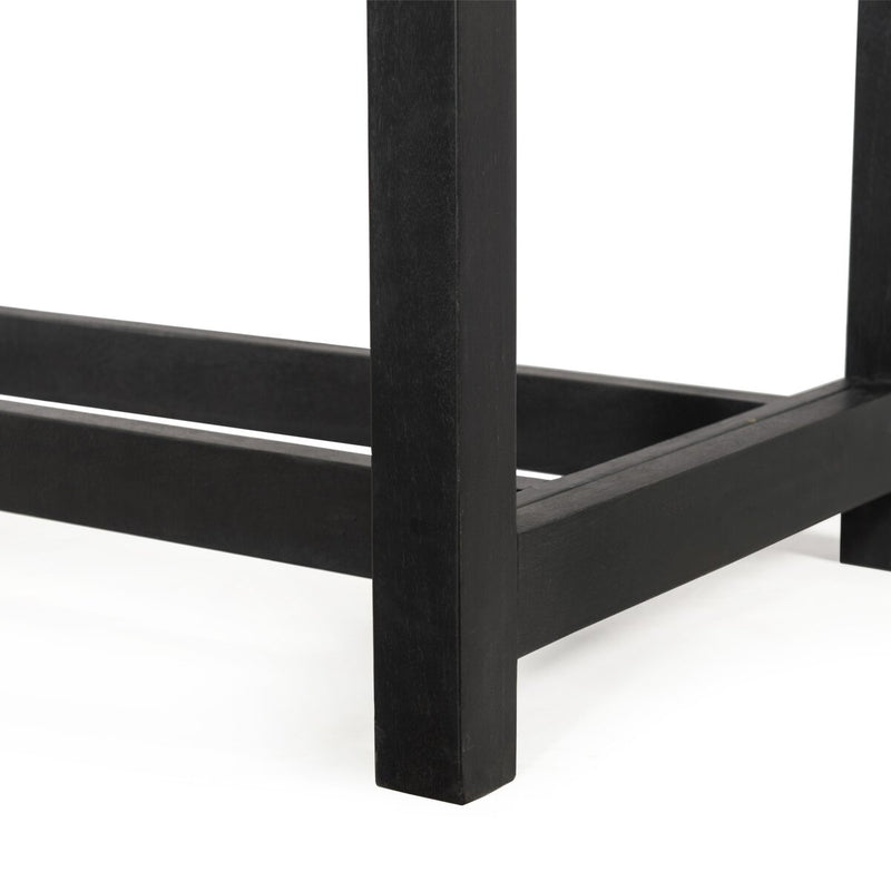 Scout Bar + Counter Table - Worn Black Mango