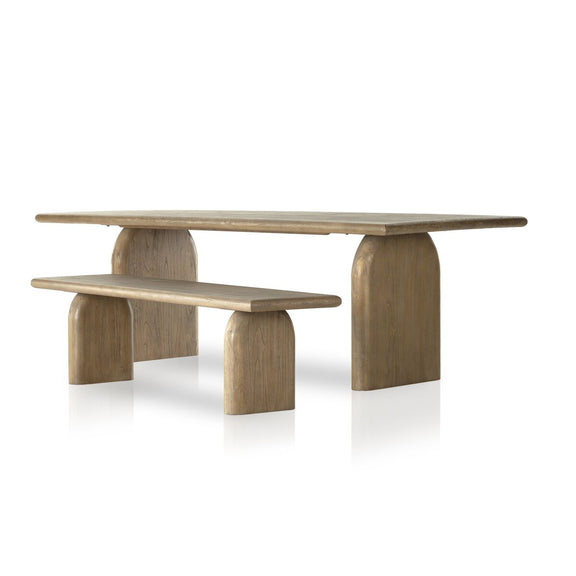 Sorrento Dining Table - Aged Drift Mindi