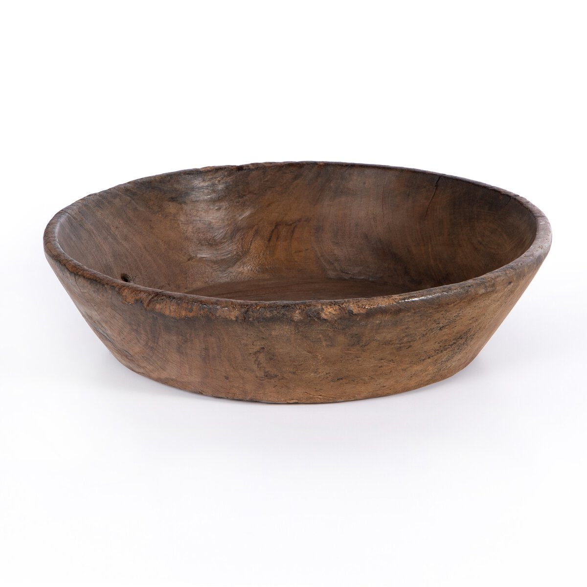 Found Wooden Bowl - Reclaimed Natural
