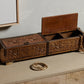 Found Carved Box - Reclaimed Natural