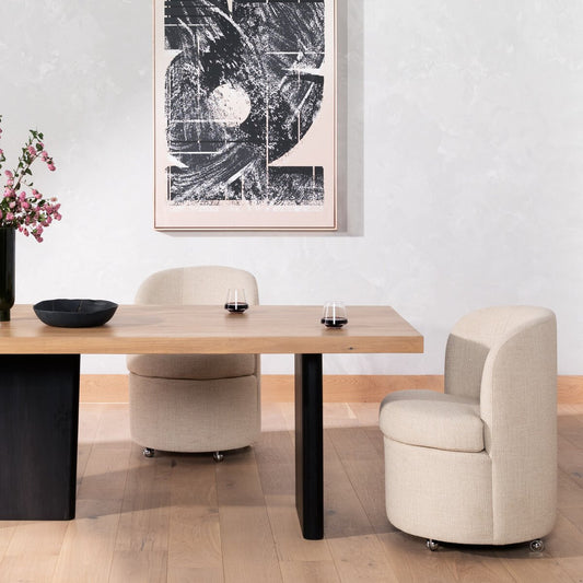 Gloria Dining Chair - Hampton Cream