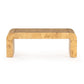 Jenson Coffee Table - Natural Poplar Burl Veneer