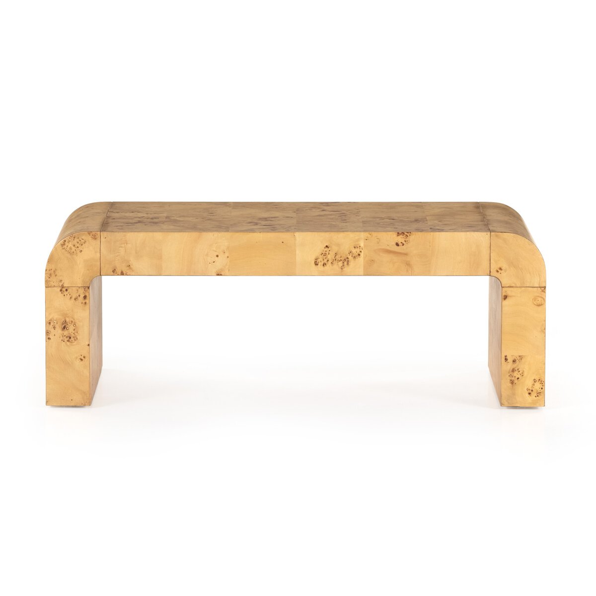 Jenson Coffee Table - Natural Poplar Burl Veneer